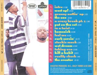 WC And The Maad Circle - Curb Servin' (Back)