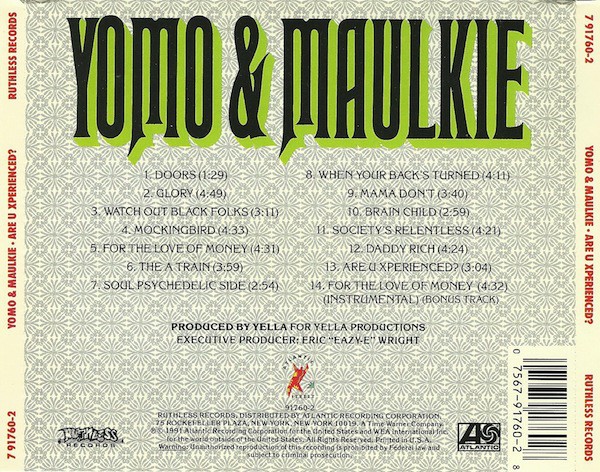 Yomo & Maulkie - Are U Xperienced (Back)